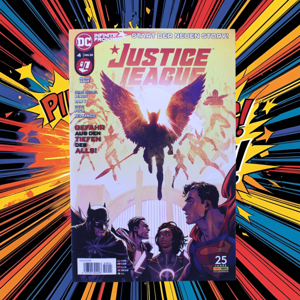 Justice League Comic Nr. 4 (Restart 2022) Panini – Ordnung und Einheit